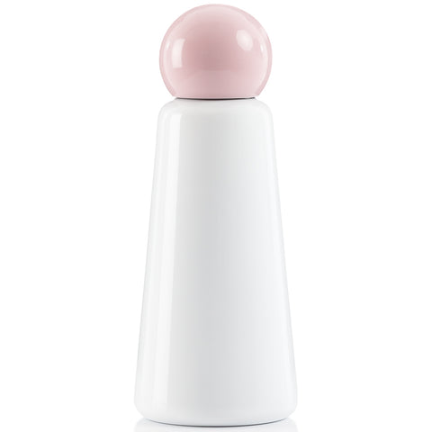 Skittle Bottle in White & Pink