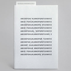 Jeremy Sigler: ABCDEFGHIJKLMNOPQRSTUVWXYZ – MOCA Store