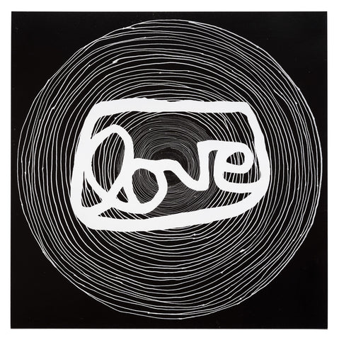 Alexandra Grant: LOVE Record Print (Signed/Numbered)